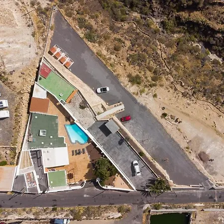 Casa Con Wifi Y Hermosa Piscina Compartida Con Vistas A Oceano En Tenerife Daire Fasnia