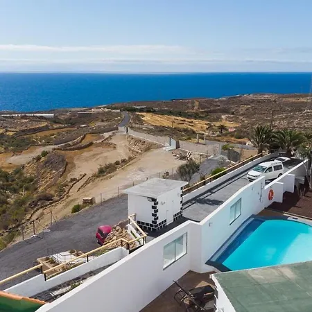 Casa Con Wifi Y Hermosa Piscina Compartida Con Vistas A Oceano En Tenerife *