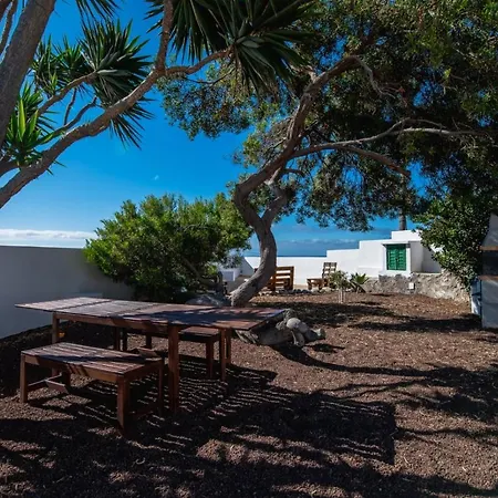 Casa Con Wifi Y Hermosa Piscina Compartida Con Vistas A Oceano En Tenerife * Fasnia